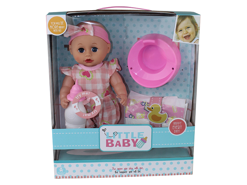 12-Inch Baby Doll Set With 4 Sounds IC