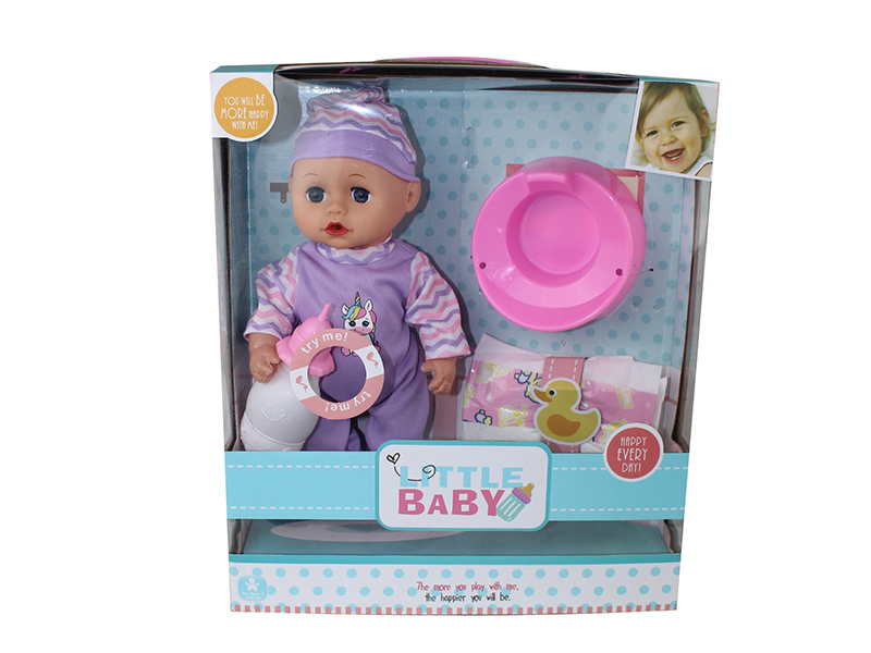 12-Inch Baby Doll Set With 4 Sounds IC