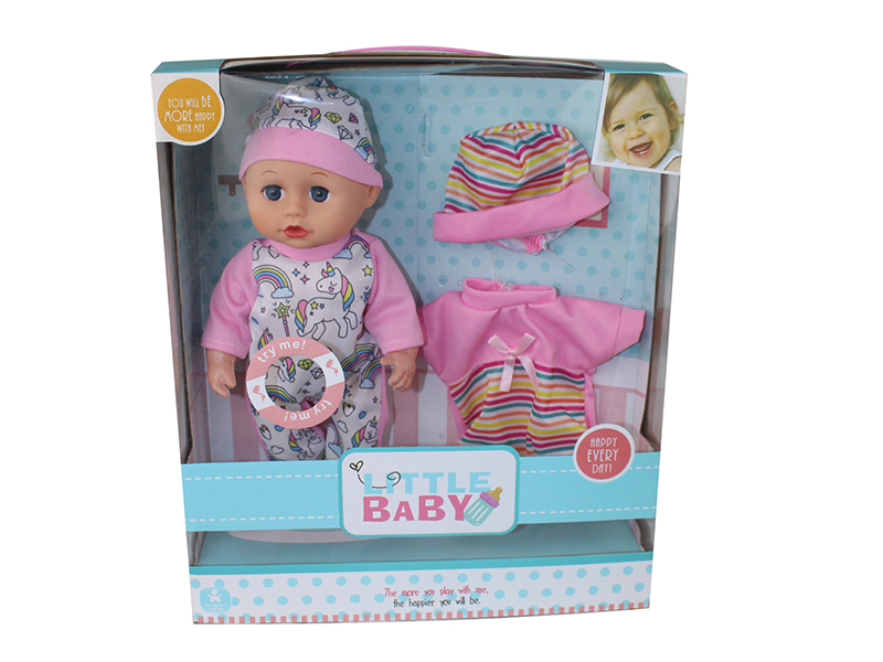 12-Inch Baby Doll Set With 4 Sounds IC