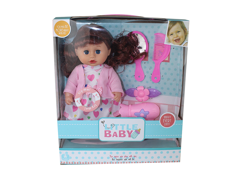 12-Inch Baby Doll Set With 4 Sounds IC