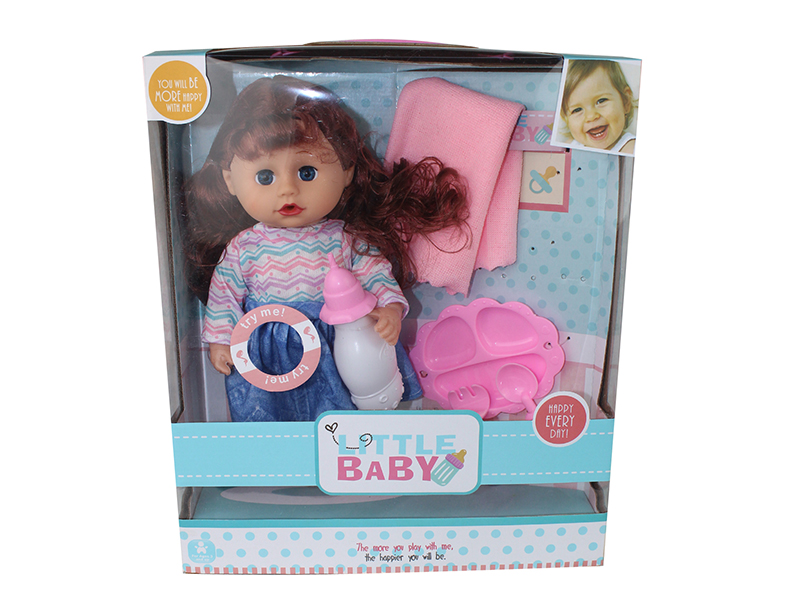 12-Inch Baby Doll Set With 4 Sounds IC
