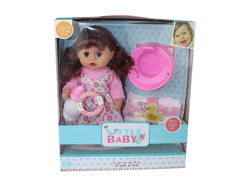 12-Inch Baby Doll Set With 4 Sounds IC