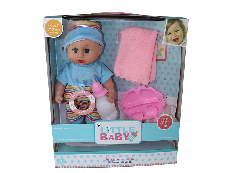 12-Inch Baby Doll Set With 4 Sounds IC