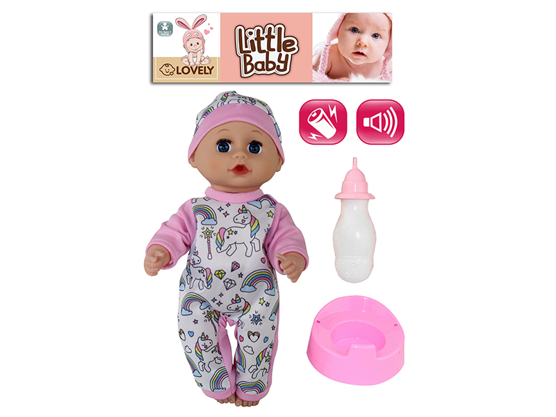 12-Inch Baby Doll With 4 Sounds IC
