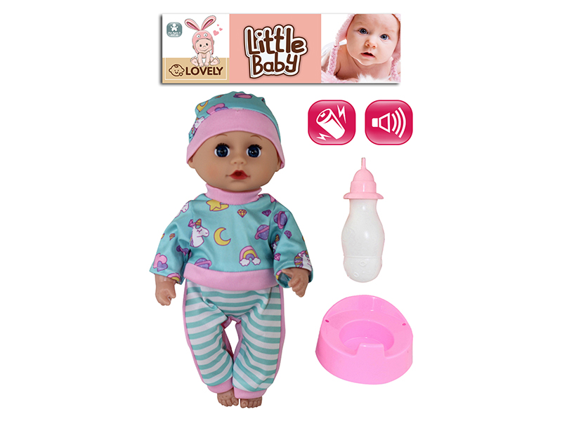 12-Inch Baby Doll With 4 Sounds IC