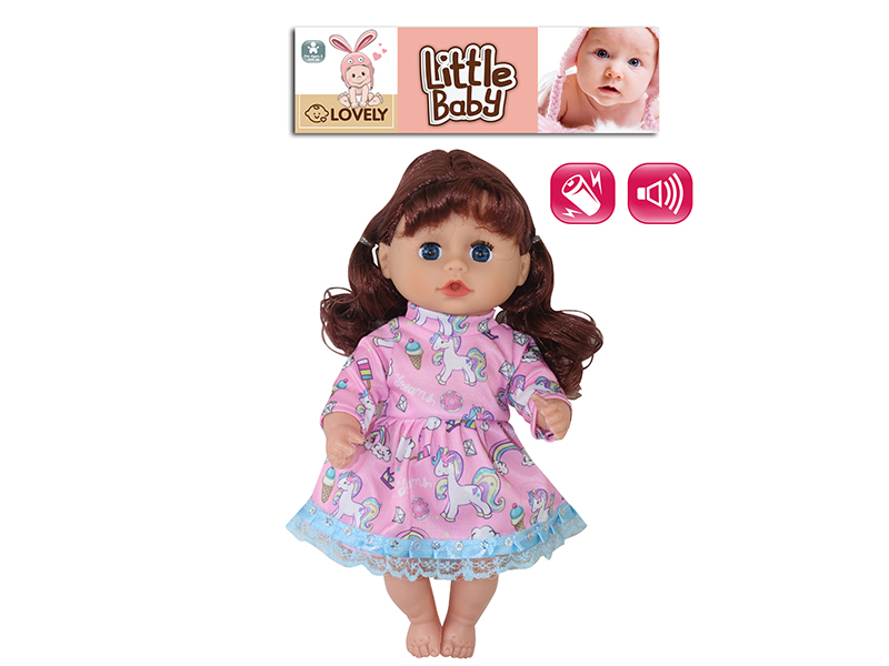 12-Inch Baby Doll With 4 Sounds IC