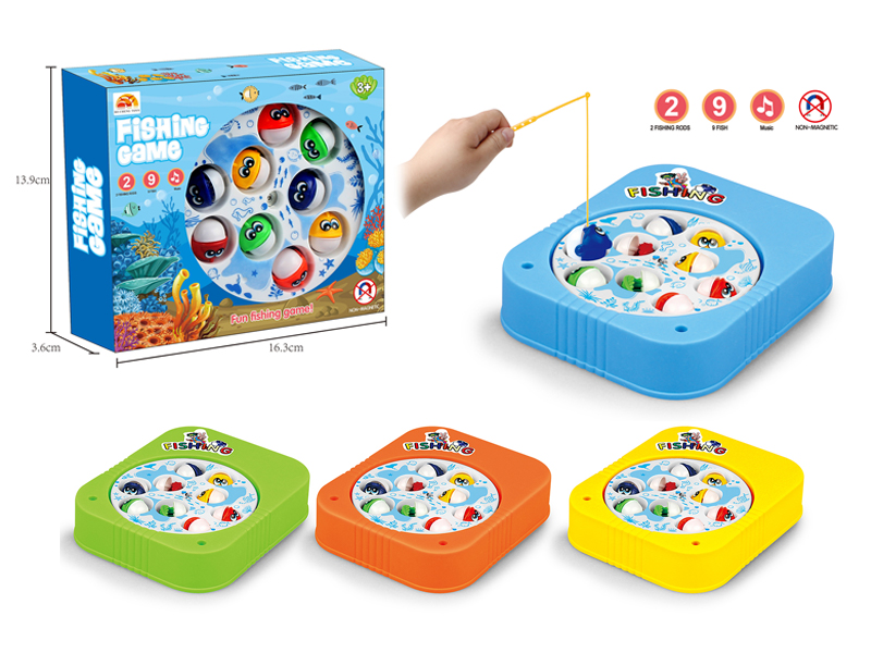B/O Fishing Table With Music(9 Fish)