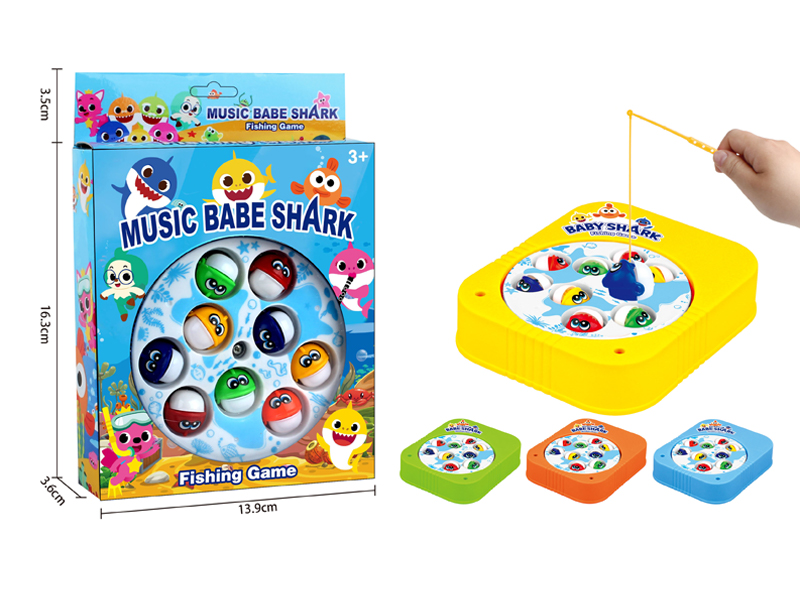 B/O Fishing Table With Music(9 Fish)