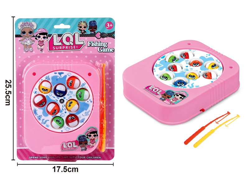 B/O LOL Surprise Doll Fishing Platform(9 Fish)