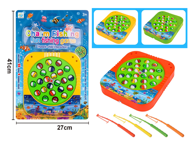 B/O Fishing Platform With Music(24条鱼）