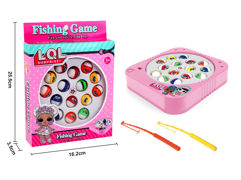 B/O LOL Surprise Doll Fishing Table(15 Fish)