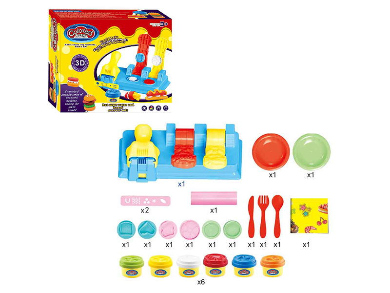 Hamburger Machine Play Dough Set