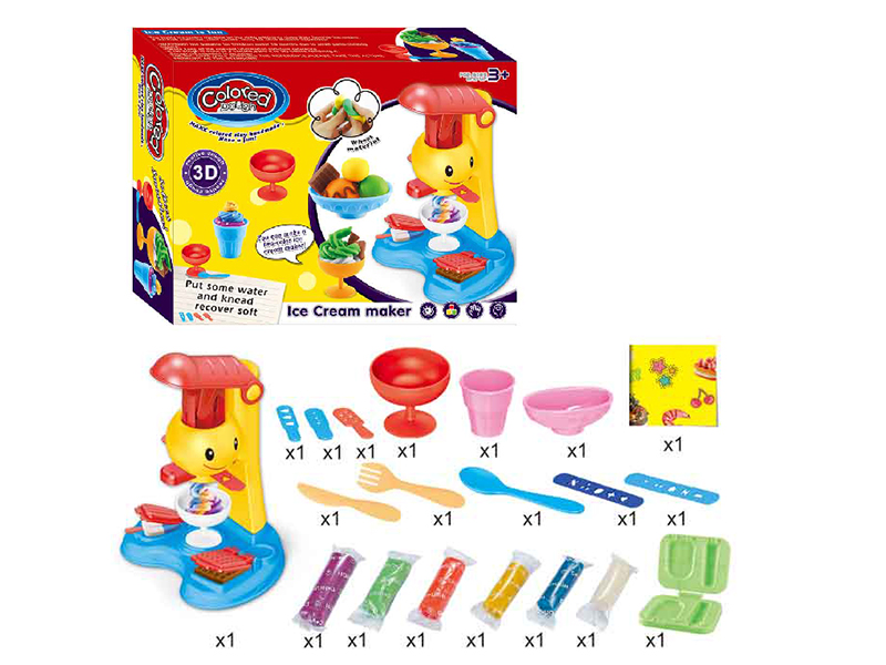 Ice Cream Maker Play Dough Set