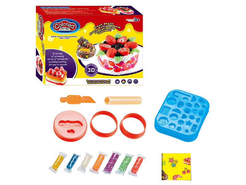 DIY Cake Play Dough Set