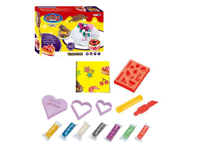 DIY Dessert Play Dough Set
