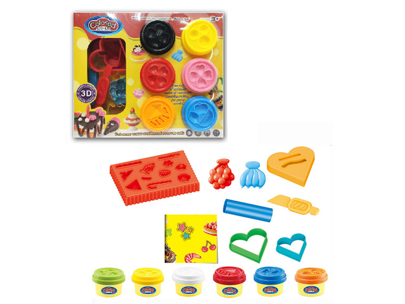 DIY Cake Play Dough Set