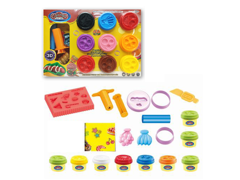 DIY Fast Food Play Dough Set