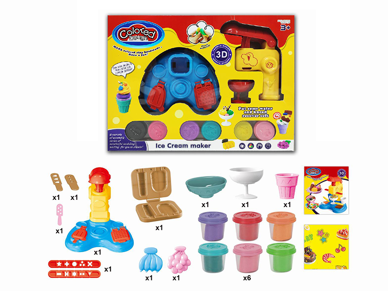 Ice Cream Maker Play Dough Set