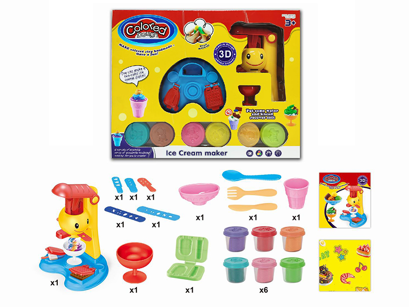 Ice Cream Maker Play Dough Set