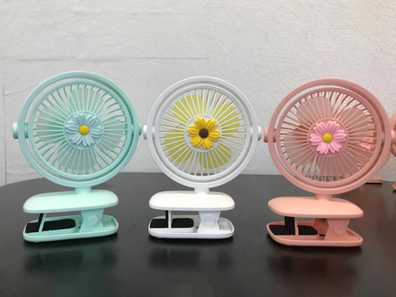 Flower Circular Clip Fan
