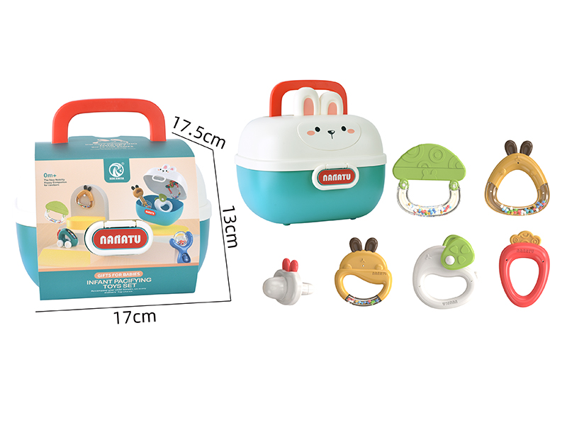 Baby Rattles Storage Box Set 7pcs