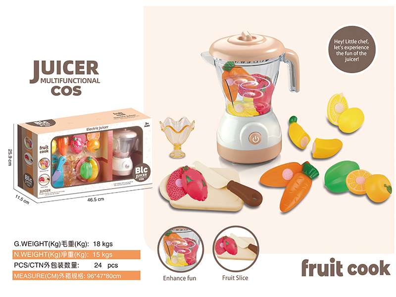 Fruit Juicer + Cutting Fruits Set