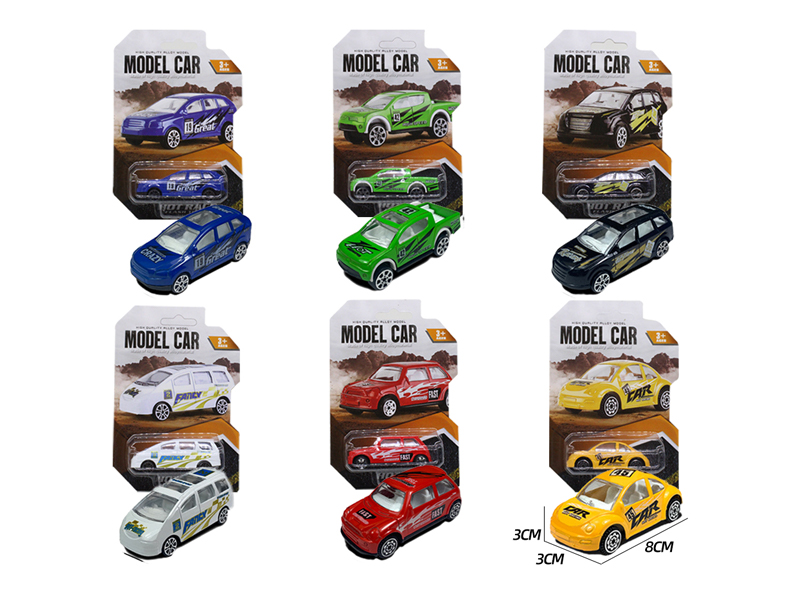 1:64 Slide Alloy City Car