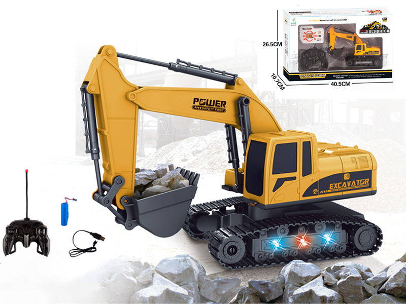 1:24 6CH R/C Excavator