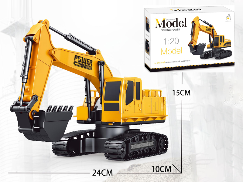 1:20 6CH R/C Excavator