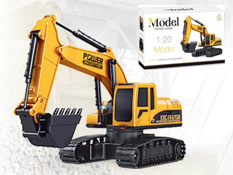 1:20 6CH R/C Excavator