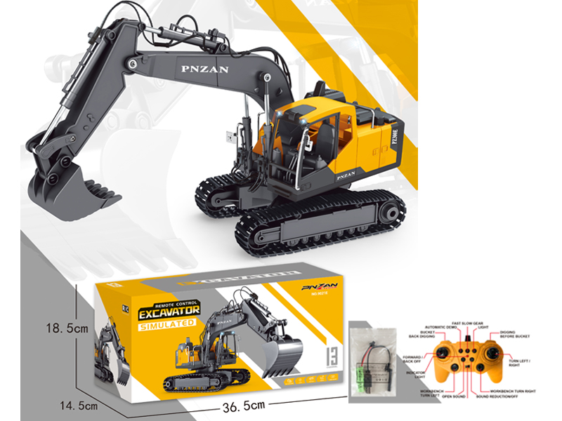 1:16 2.4G R/C Excavator