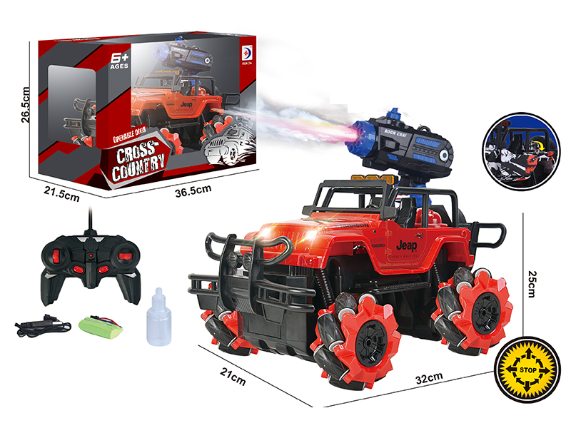 R/C Sidesway Simulated Jeep(Spray)