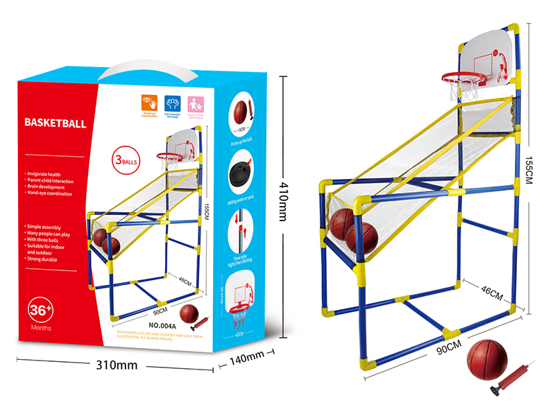 1.5M Basketball Stand With 3 Ball