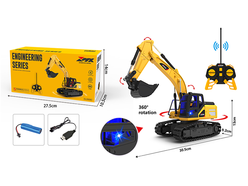 1:24 5CH R/C Crawler Excavators
