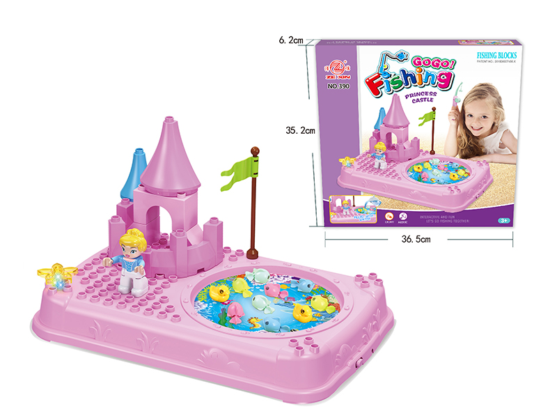 Building Block & Fishing Game