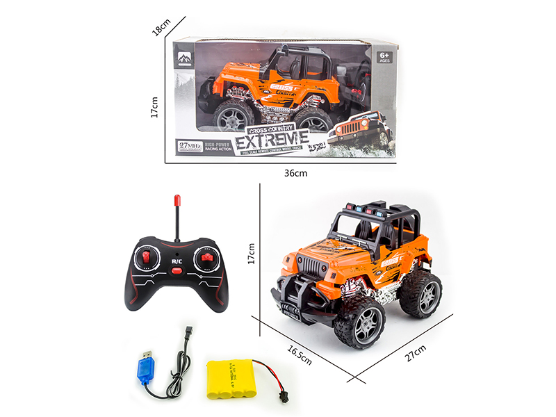 1:12 4-Channel Remote Control Off-Road Vehicle With Light(Included Batteries)