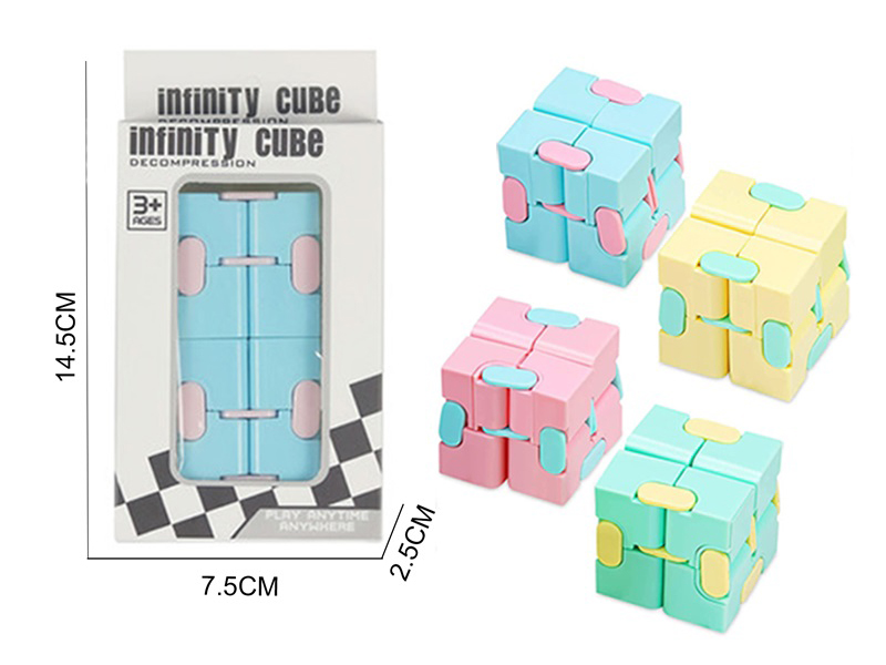 Macaron Color Infinity Rubik's Cube