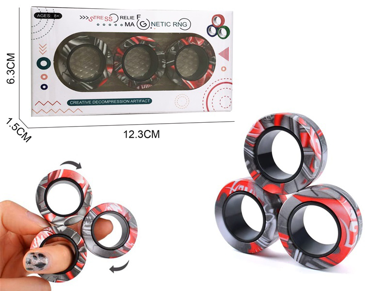 Stress Relief Magnetic Rings