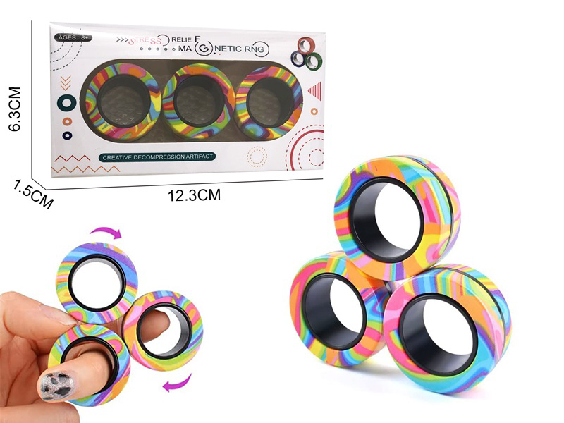 Stress Relief Magnetic Rings