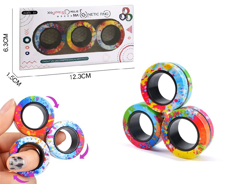 Stress Relief Magnetic Rings