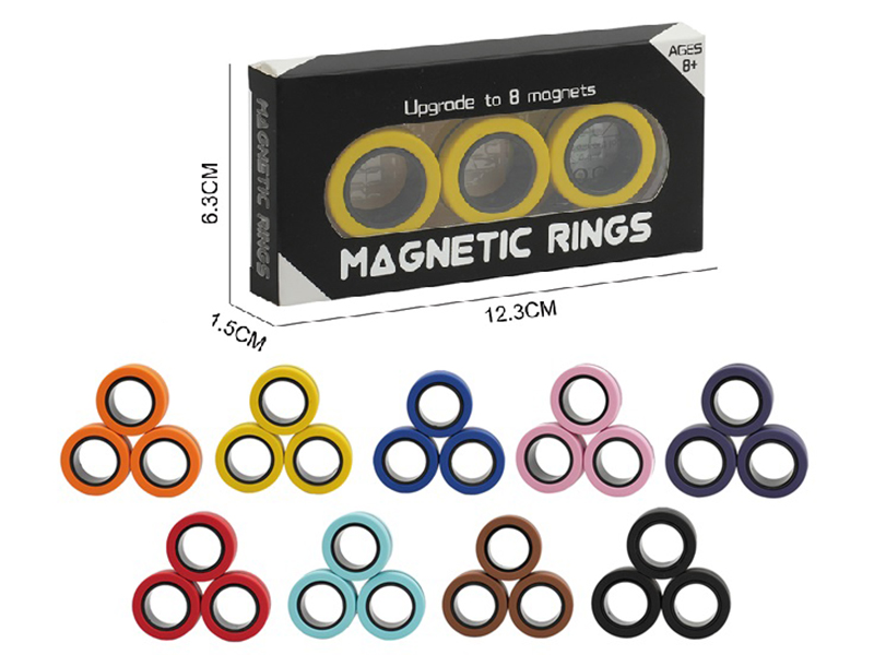 Stress Relief Magnetic Rings