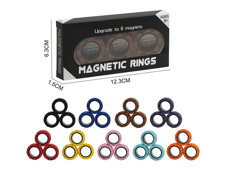 Stress Relief Magnetic Rings
