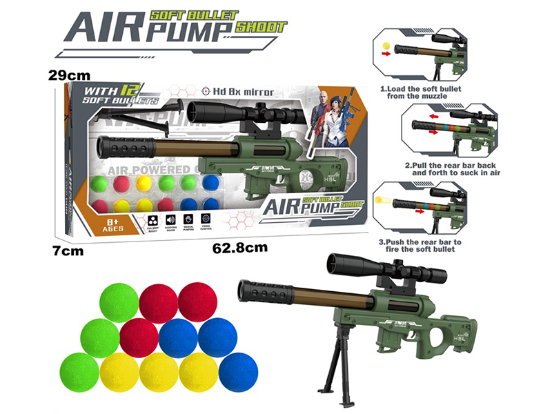AWM Air Power Gun EVA Soft Bullet Gun