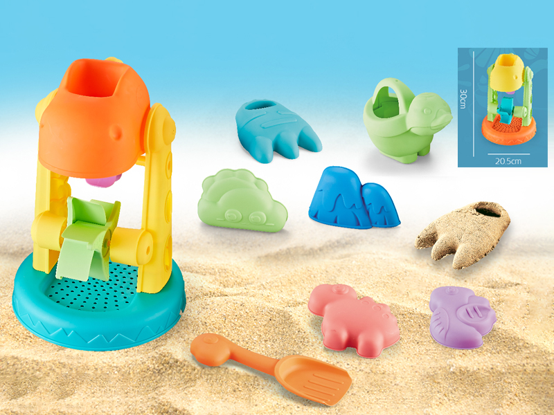 8PCS Dinosaur Beach Set
