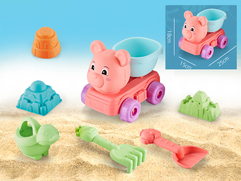 7PCS Castle Beach Set