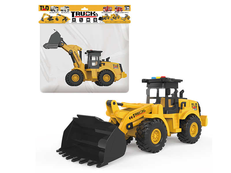 1:16 Friction Bulldozer(With Light And Sound)