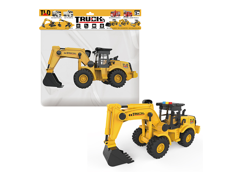 1:16 Friction Excavator(With Light And Sound)