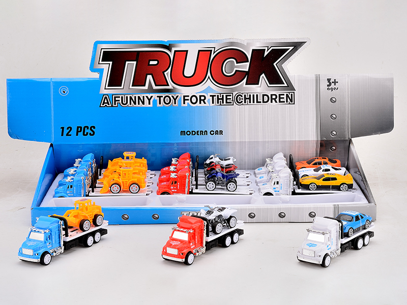 Friction Trailers 12pcs