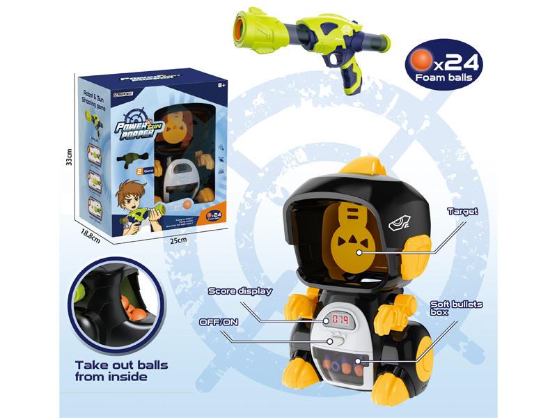 Air Power Gun+Dinosaur Targeting