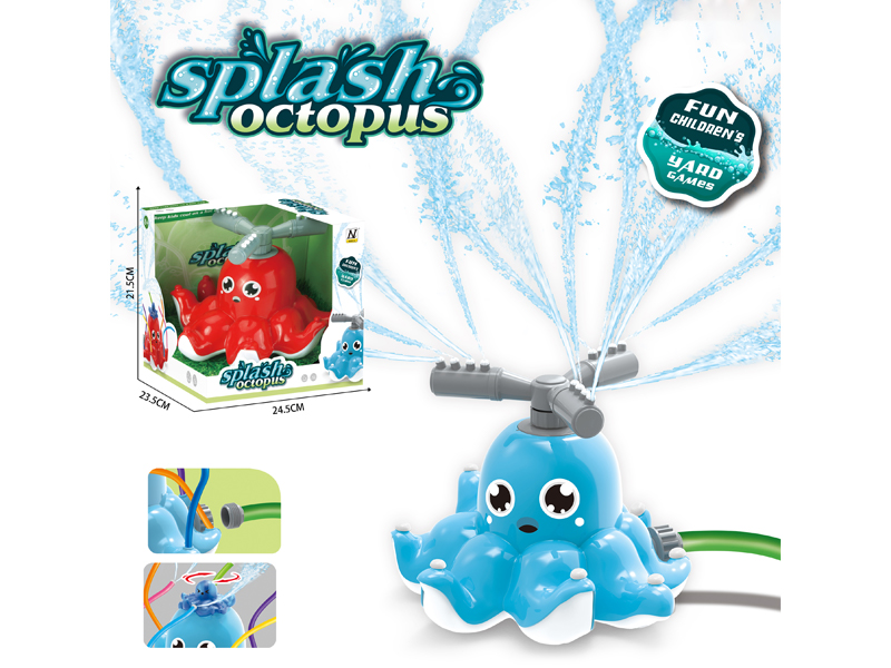 Water Spray Octopus Toy